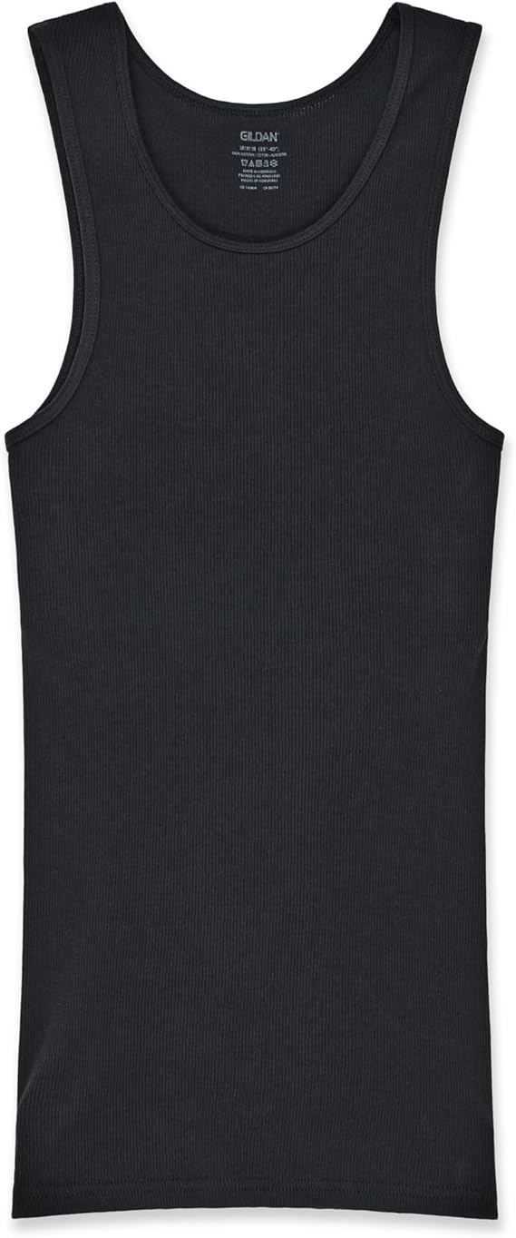 Gildan Ribbed Cotton Fabrication Close-Up