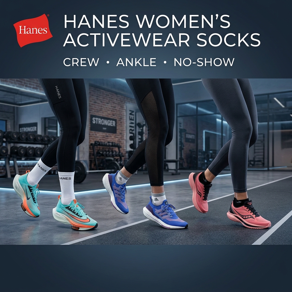 Hanes Women's Cushioned Socks Review Video