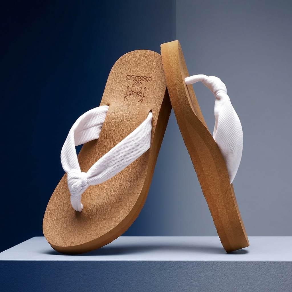 KuaiLu Flip Flops side profile layout