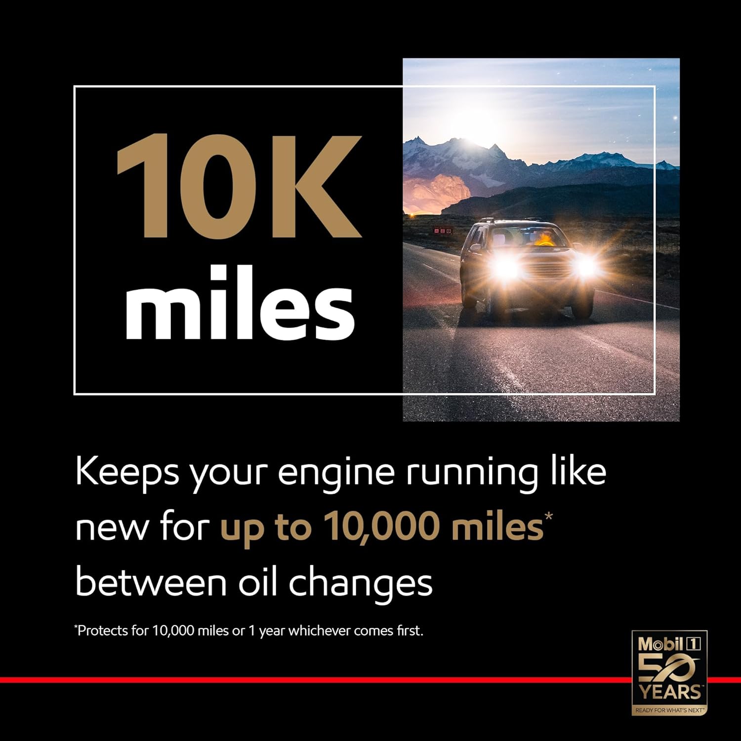 Mobil 1 10,000 Miles Engine Protection