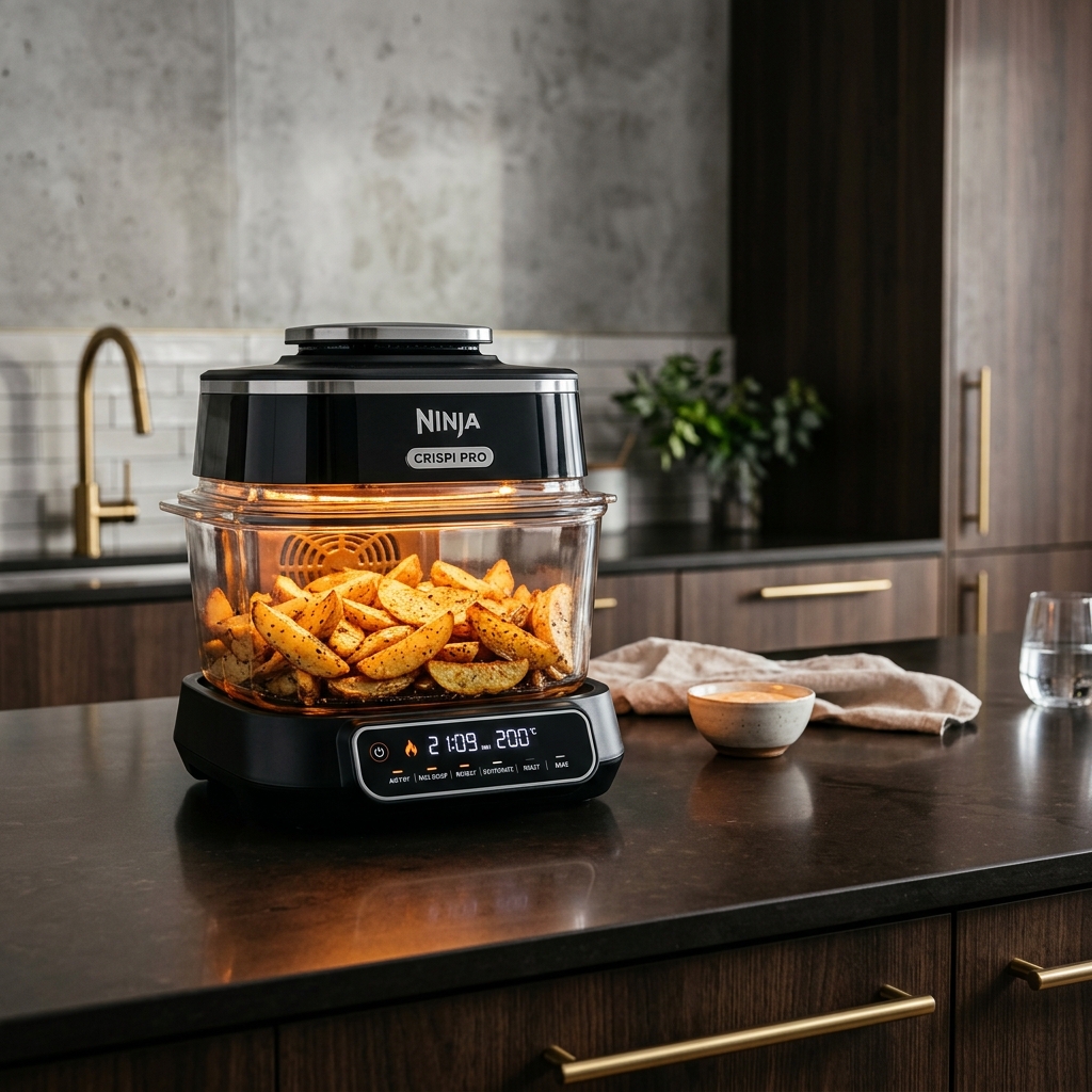 Ninja Crispi Pro Glass Air Fryer Concept Specs