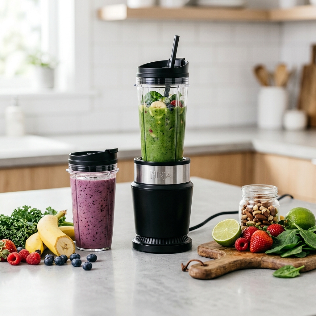 Ninja Fit personal blender full set overview