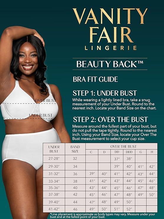Vanity Fair Smoothing Minimizer Bra Underwire View
