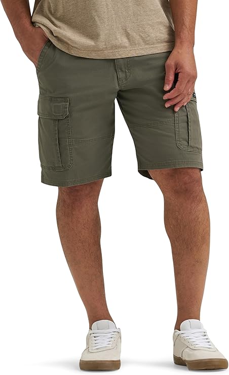 Wrangler Authentics Men's Classic Cargo Stretch Short premium design angle