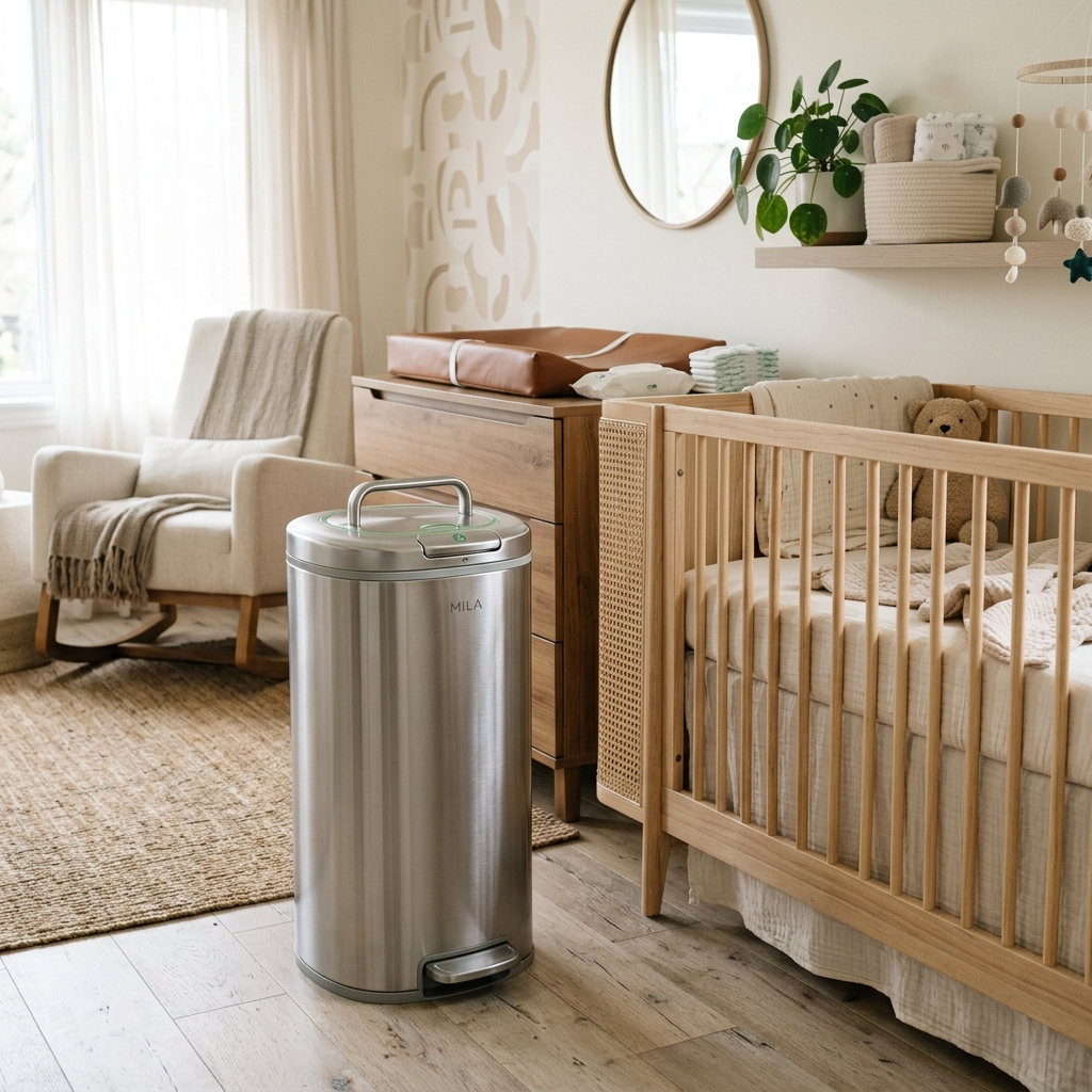 Advanced Diaper Hygiene Management: Odor-Lock Engineering of Stainless Steel Diaper Pails (2026)