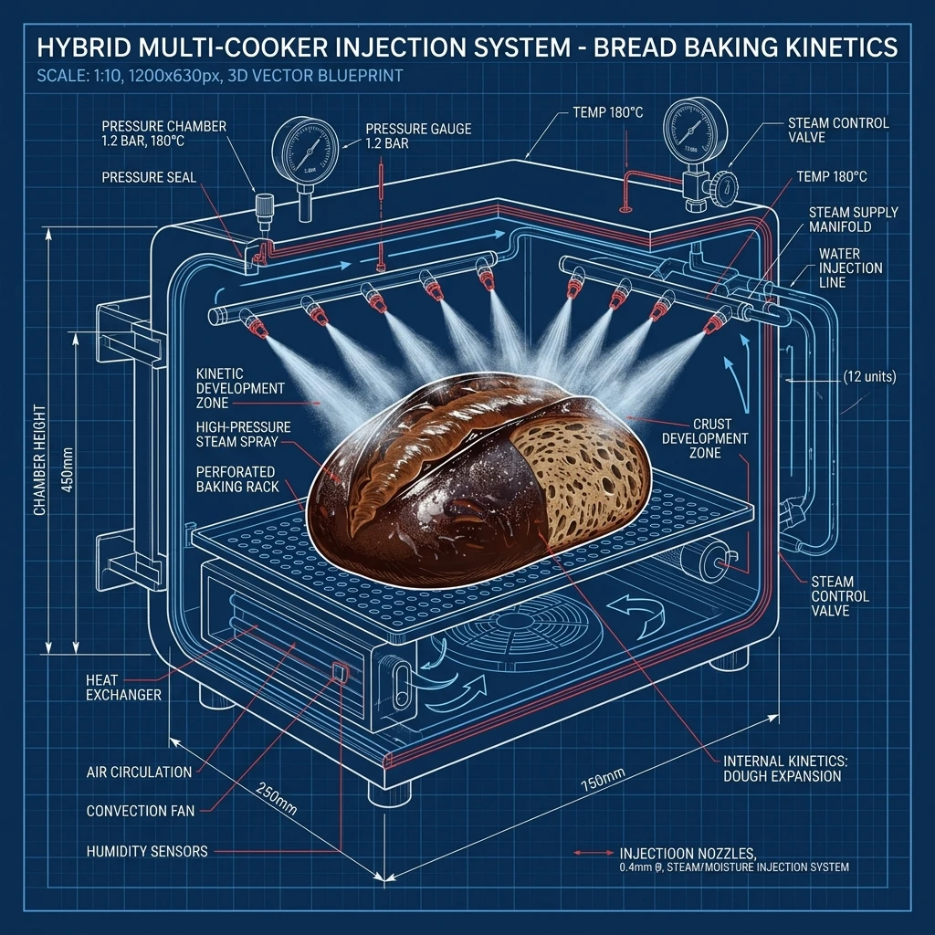 Saute-to-Pressure Transition: Heat Flux Dynamics in Smart Multi-Cookers (2026)